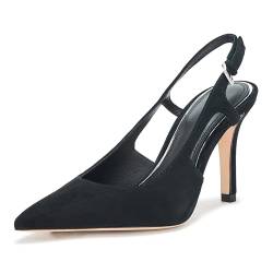 PAIGE Damen Samara Pump Pumps, Schwarz, 37 EU von Paige