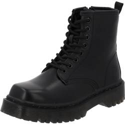 Palado Damen Winterschuhe Enania - moderne Stiefel für den Winter - Schnürstiefeletten für Frauen Schwarz UK7 - EU40 von Palado