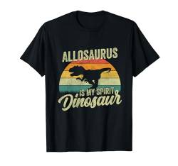 Dino Allosaurus Dinosaurier T-Shirt von Paläontologen Dinosaurier Dino Kinder Erwachsene