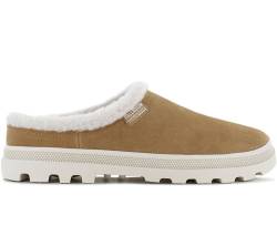 PALLADIUM Palladune Mule Warm - Slipper Hausschuhe Leder Braun 74337-252-M von Palladium