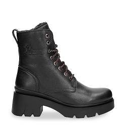 Panama Jack Damen Porty Combat Boot, Negro, 36 EU von Panama Jack