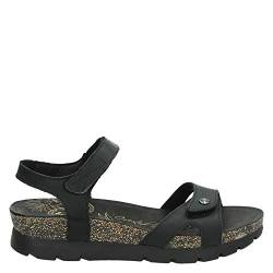 Panama Jack Damen Sulia Basics Riemchensandalen, Schwarz (Negro B2), 37 EU von Panama Jack