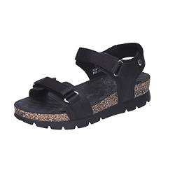 Panama Jack Damen Sun Flat Sandal, Negro B1, 37 EU von Panama Jack