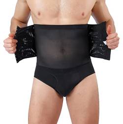 Panegy Herren Figurformende Slip Bodyshaper Bauchweg Unterwäsche Unterhose Funktionsunterwäsche Kompression Höschen von Panegy