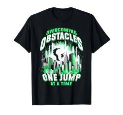 Parkour Parkourläufer Overcoming obstacles T-Shirt von Parcouring Klettern Traceur