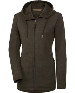 Parforce Damen Strickfleecejacke Visby Oliv XXL von Parforce