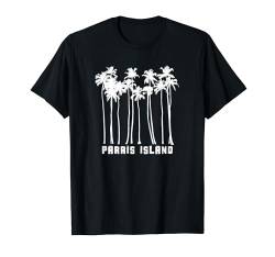 Parris Island South Carolina SC Beach Vacation Palmen T-Shirt von Parris Island South Carolina Vintage Surf Apparel