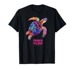 Parris Island South Carolina SC Urlaub Strand Meeresschildkröte T-Shirt von Parris Island South Carolina Vintage Surf Apparel