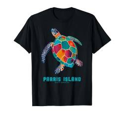 Parris Island South Carolina SC Urlaub Strand Meeresschildkröte T-Shirt von Parris Island South Carolina Vintage Surf Apparel