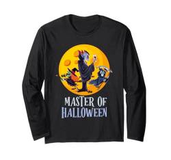 HALLOWEEN MEISTER Lustiges Kinder Halloween Party Langarmshirt von Party Halloween Geschenk Kinder Halloween T-Shirt