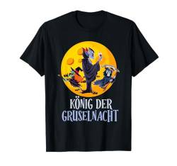 Halloween Kostüm KÖNIG DER GRUSELNACHT Lustiges Kinder T-Shirt von Party Halloween Geschenk Kinder Halloween T-Shirt