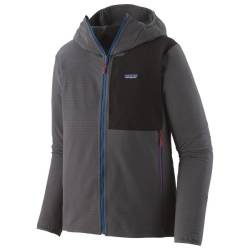 Patagonia - R1 Techface Hoody - Softshelljacke Gr XL grau von Patagonia