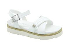 Patrizia Pepe PJ296.30_36 Sandal, White, EU Schmal von Patrizia Pepe