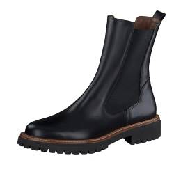 Paul Green Damen Chelsea-Boots, Frauen Chelsea Boots,uebergangsschuhe,uebergangsstiefel,Schlupfstiefel,flach,Stiefel,Schwarz (BLACK),38 EU / 5 UK von Paul Green