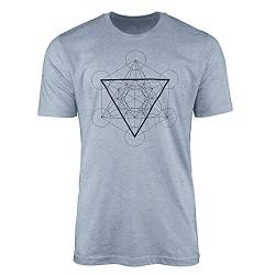 Premium T-Shirt Alchemy Serie Symbole angenehmer feine Struktur No.0087 von Sinus Art