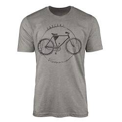 T-Shirt Vintage Fahrrad - angenehmer feine Struktur und sportlicher Schnitt von Sinus Art