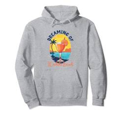 Träume von Waikiki Beach Pullover Hoodie von Pazifik Urlaub in USA