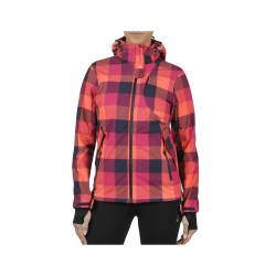 Bedruckte Softshelljacke Frau Peak Mountain Aveny von Peak Mountain