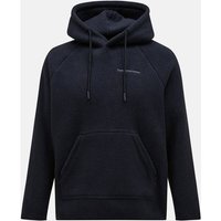 PEAK PERFORMANCE Herren Kapuzensweat M Fleece Hood-BLACK von Peak Performance