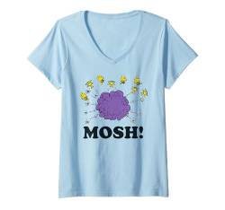 Damen Erdnüsse Woodstock Mosh T-Shirt mit V-Ausschnitt von Peanuts