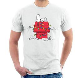 Peanuts Christmas Light House Snoopy Men's T-Shirt von Peanuts