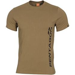 Pentagon T-Shirt Vertical Coyote, 2XL, Coyote von Pentagon