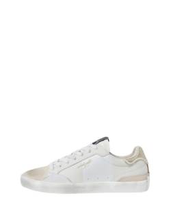 Pepe Jeans Damen Lane Moon W Sneaker, Weiß (Weiß), 36 von Pepe Jeans