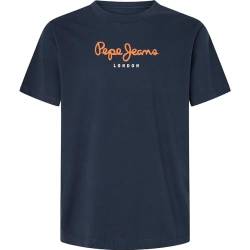 Pepe Jeans Herren Eggo N T-Shirt, Blau (Dulwich Blue), XXL von Pepe Jeans