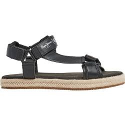 Pepe Jeans Herren Sunset Savage Sandale, Schwarz (Schwarz), 11 von Pepe Jeans