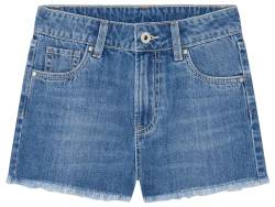 Pepe Jeans Mädchen A-Line Short Hw Jr Shorts, Blau (Denim-HR9), 6 Jahre von Pepe Jeans