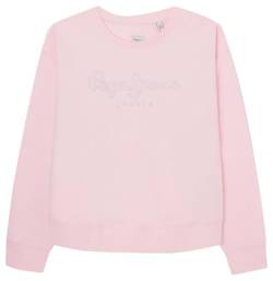 Pepe Jeans Mädchen Rose Sweatshirt, Pink (Pink), 8 Jahre von Pepe Jeans
