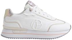 Pepe Jeans RUSPER Charm Platform Sneaker, White, 41 EU von Pepe Jeans