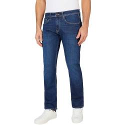 Pepe Jeans STRAIGHT FIT MID-RISE JEANS - CASH, Blue (Denim-ct1), 28W / 32L von Pepe Jeans