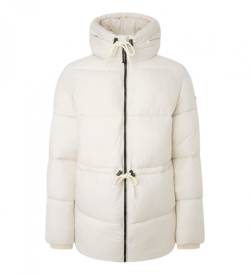 Pepe Jeans für Damen. PL402267 Jacke Misty off-white (M), Weiß, Lässig, Polyester, Langarm von Pepe Jeans