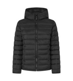 Pepe Jeans für Damen. PL402447 Ammy Coat Kurz schwarz (S), Lässig, Nylon, Langarm von Pepe Jeans