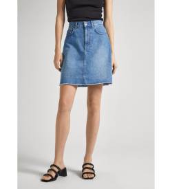 Pepe Jeans für Damen. PL901124MN9 Mini-Rock Hw blau (XS), Lässig, Baumwolle, Denim von Pepe Jeans