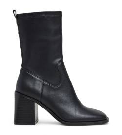 Pepe Jeans für Damen. PLS50543 Twiggy Flex Lederstiefeletten schwarz (37), 5 bis 8 cm, Keine, Lässig von Pepe Jeans