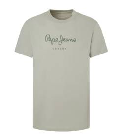 Pepe Jeans für Herren. PM508208 Eggo N T-shirt grün (XXL), Lässig, Baumwolle, Kurzarm von Pepe Jeans