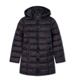 Pepe Jeans für Mädchen. PG401091 Simone Long schwarz Jacke Simone Long schwarz (10años= 140cm), Lässig, Nylon, Langarm, Kinderbekleidung von Pepe Jeans