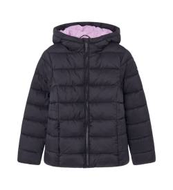 Pepe Jeans für Mädchen. PG401113 Vivian Jacke schwarz (6años= 104cm), Lässig, Polyamid, Kinderbekleidung von Pepe Jeans