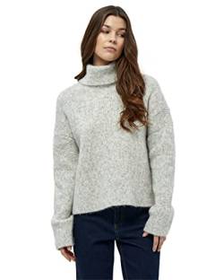 Peppercorn Damen Gaia Pullover mit Hohem Kragen Weiß L von Peppercorn