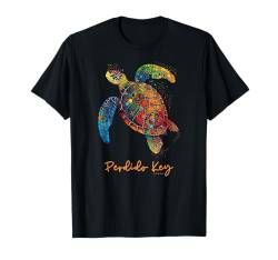 Perdido Key FL Florida Urlaubs-Souvenir im Vintage-Stil mit Meeresschildkröten T-Shirt von Perdido Key FL Retro Vintage Apparel