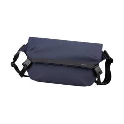 perfeclan Crossbody Bag Herren mit verstellbarem Schultergurt Umhängetasche für Radfahren Wandern, BLAU von Perfeclan