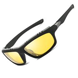 Perfectmiaoxuan Polarisierte Sonnenbrille Herren Damen für Radfahren Fahren Angeln Klettern Sommer Outdoor Mode Leichtgewicht Urlaub Reisen Sonnen brille Seil Brillen Halter von Perfectmiaoxuan