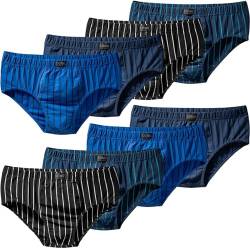 Pesail 10er Pack Herren Slips aus Baumwolle Größen von M bis 10XL Unterwäsche Unterhose Übergröße XL-10er Pack Farbmix 4 von Pesail