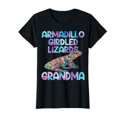 Watercolor Reptiles Golden-Armadillo girdled lizard Grandma T-Shirt von Pet Reptiles Lizards Animal tee.