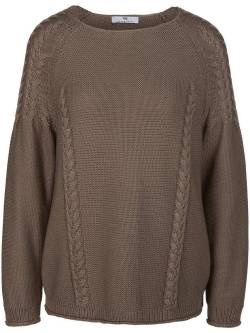 Rundhals-Pullover Peter Hahn beige von Peter Hahn