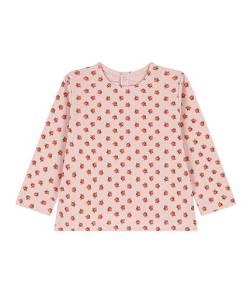 Petit Bateau Baby Mädchen Langarm-T-Shirt, Rosa Saline / Mehrfarbig, 24 Monate von Petit Bateau
