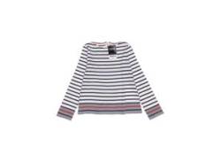 Petit Bateau Damen Pullover, weiß, Gr. 10 von Petit Bateau