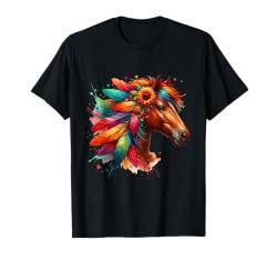 Pferde Mädchen Frauen Reiterin Reiten Pferdeliebhaber Pferd T-Shirt von Pferde Shirts Für Pferdeliebhaber